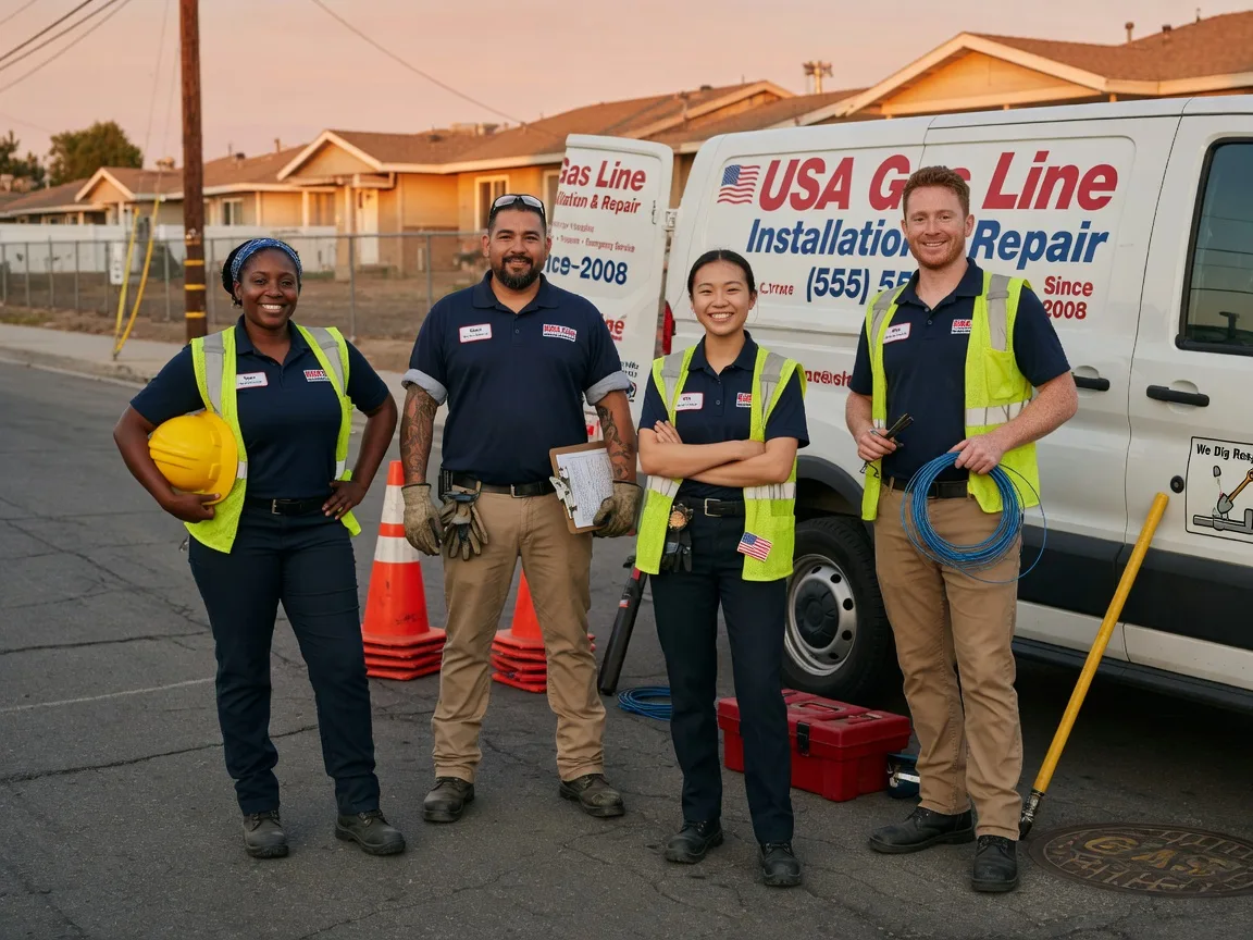 Gas Line Installation company in Farley, IA